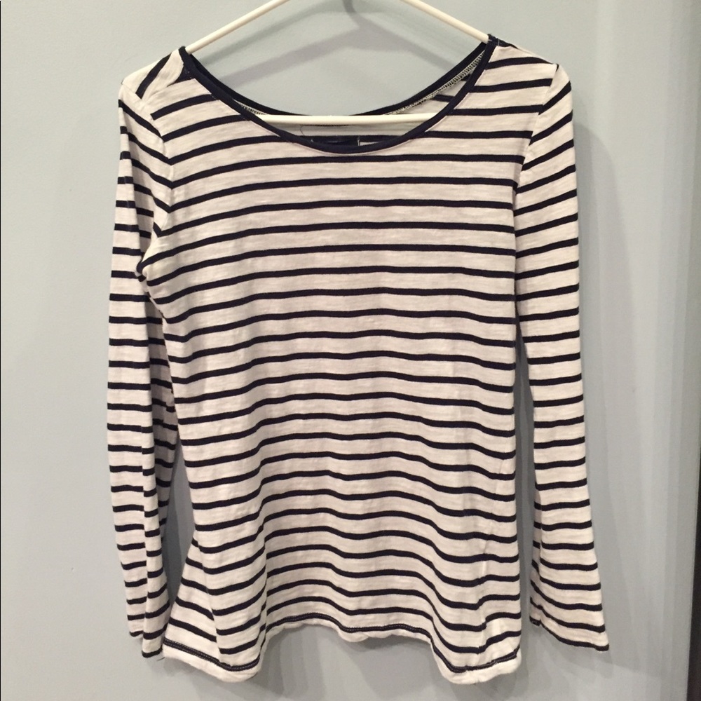 The Gap long sleeve stripe shirt